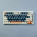 Plastic Bits 104+25 PBT Dye-subbed Keycaps Set Cherry Profile for MX Switches Mechanical Gaming Keyboard